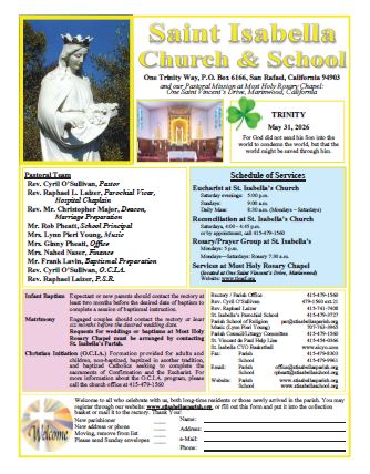 weekly bulletin